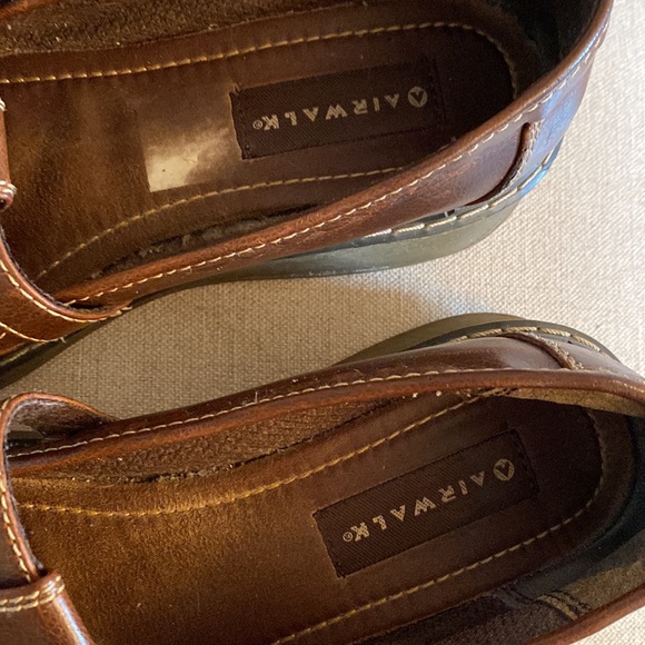 Airwalk Vintage Mary Jane Wedge Flats 90s Y2K Brown Size 8 - Picture 5 of 11